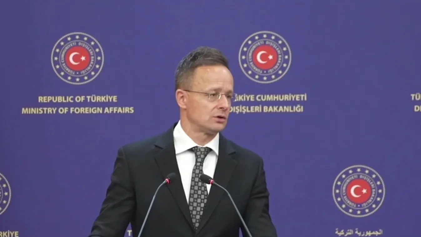 Szijjártó Péter: Sokáig egyedül Törökország közvetített sikerrel a felek között az ukrajnai háborúban  + videó
