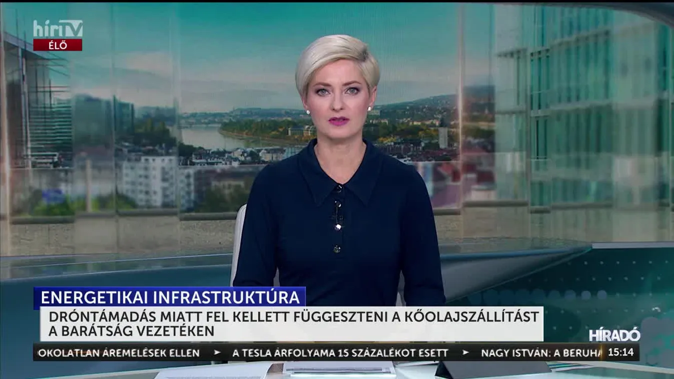 DRÓNTÁMADÁS MIATT FEL KELLETT FÜGGESZTENI A KŐOLAJSZÁLLÍTÁST A BARÁTSÁG VEZETÉKEN