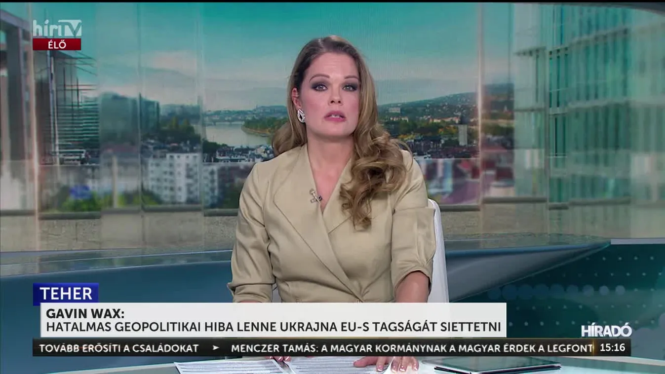 Gavin Wax: Hatalmas geopolitikai hiba lenne Ukrajna EU-s tagságát siettetni