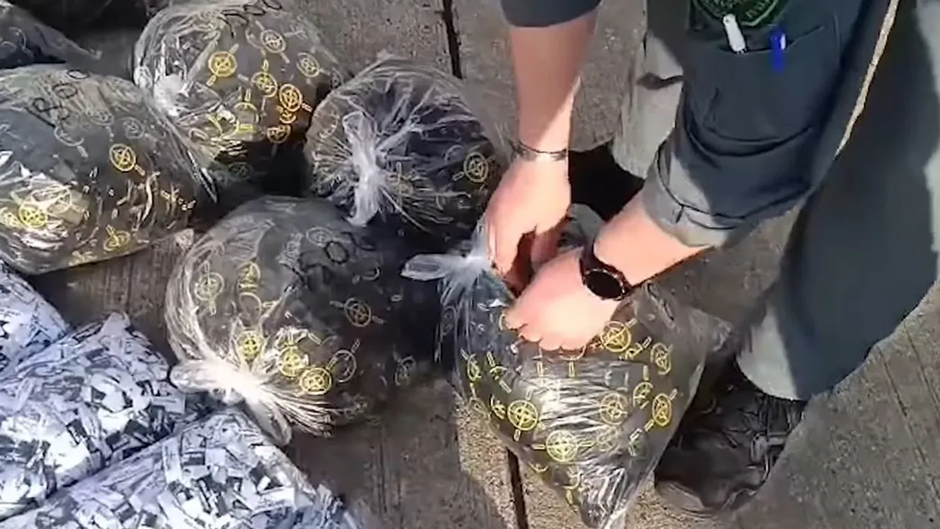 Óriási NAV-fogás az M5-ös autópályán – videó