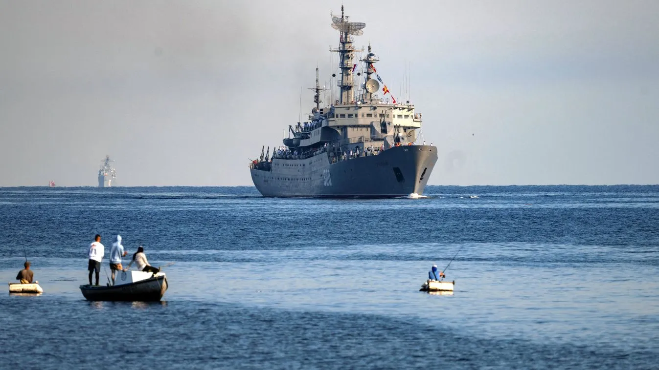 Orosz flotta jelent meg az angol partok közelében