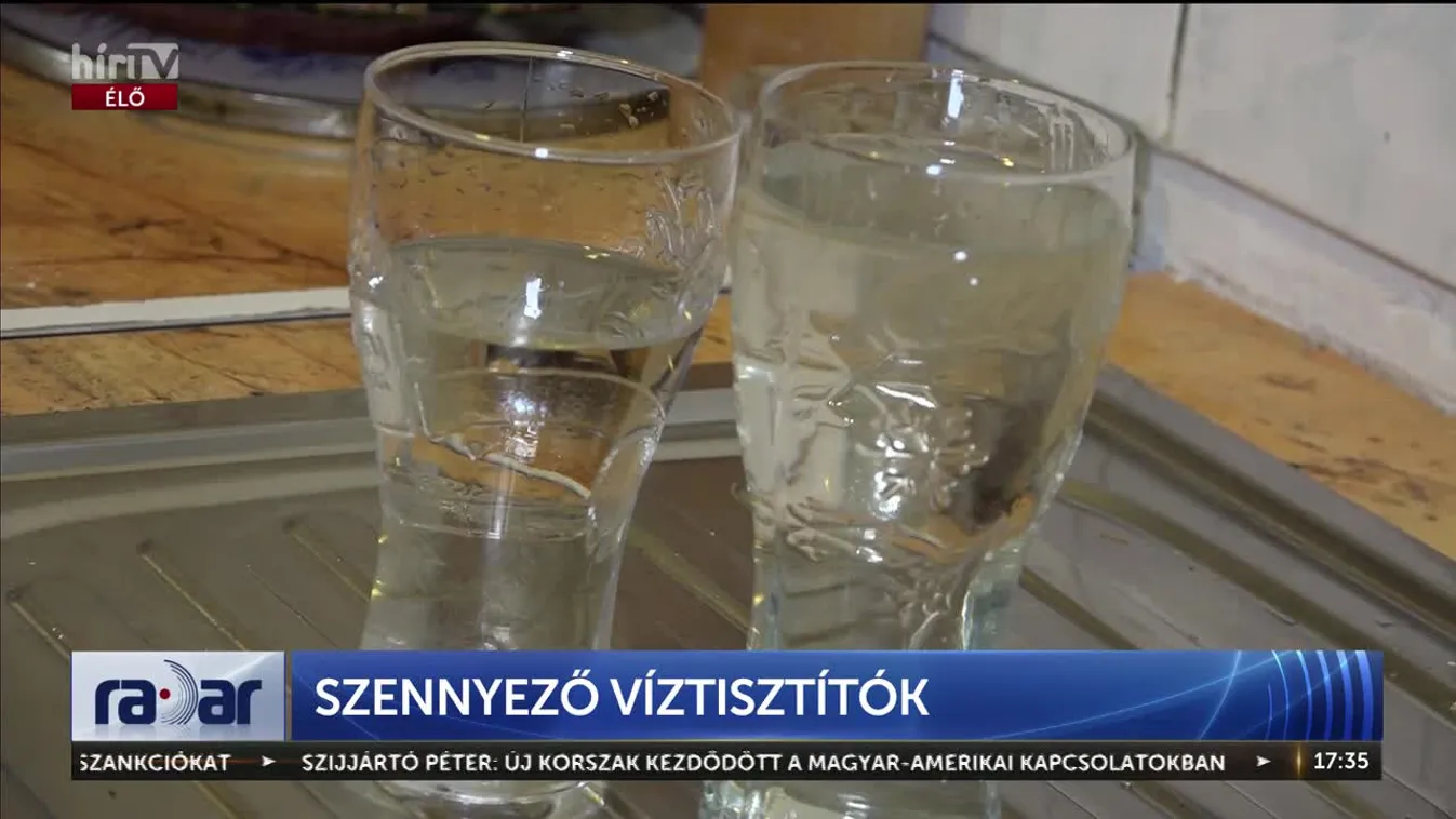 Radar – Szennyező víztisztítók