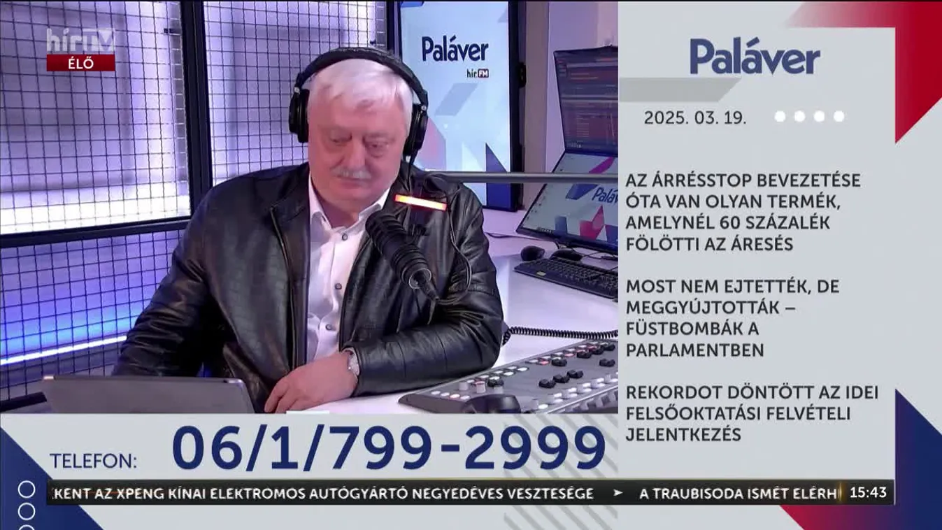 Paláver – Füstbombák a Parlamentben