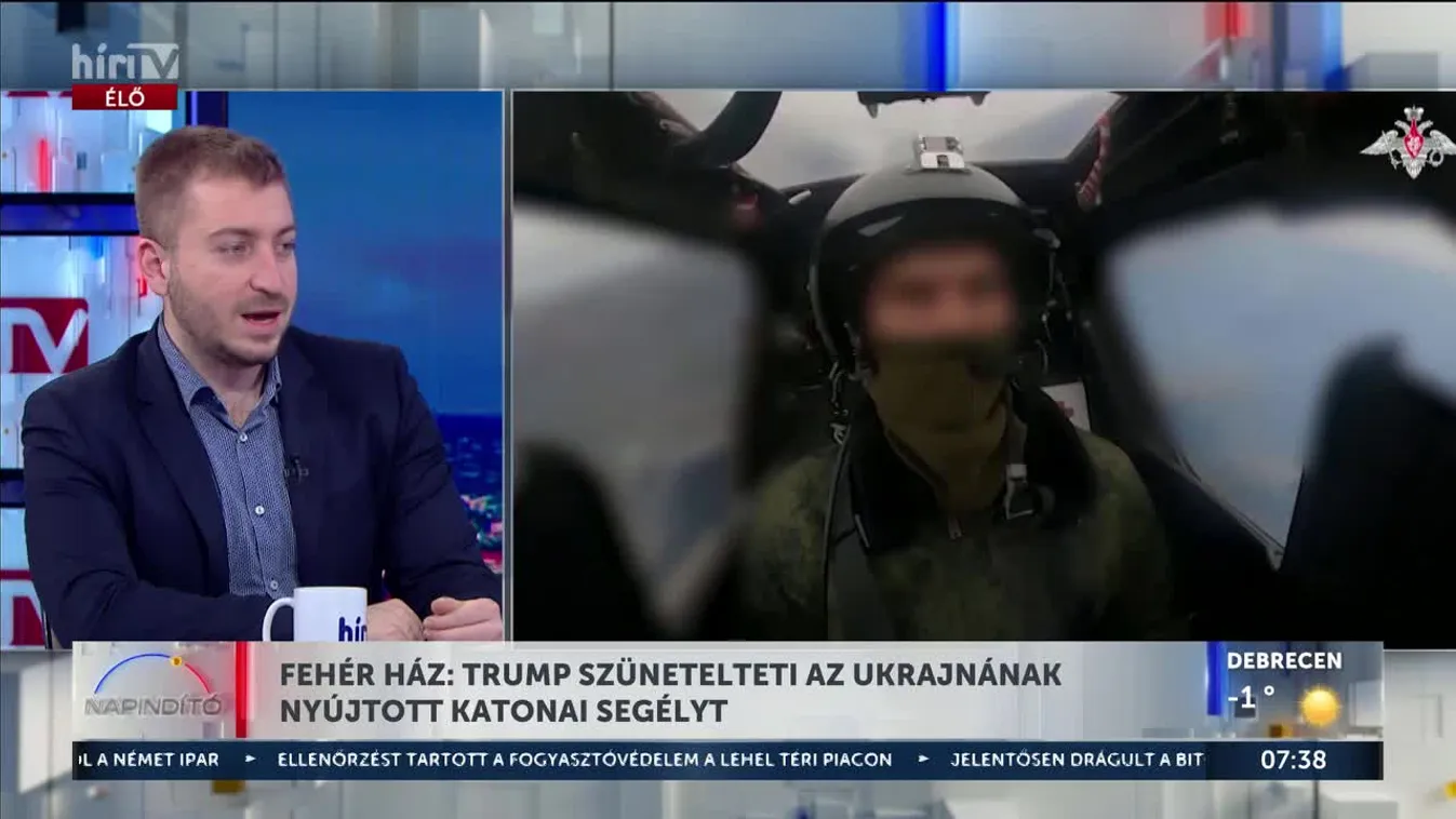 Háború Ukrajnában - Trump szünetelteti az Ukrajnának nyújtott katonai segélyt