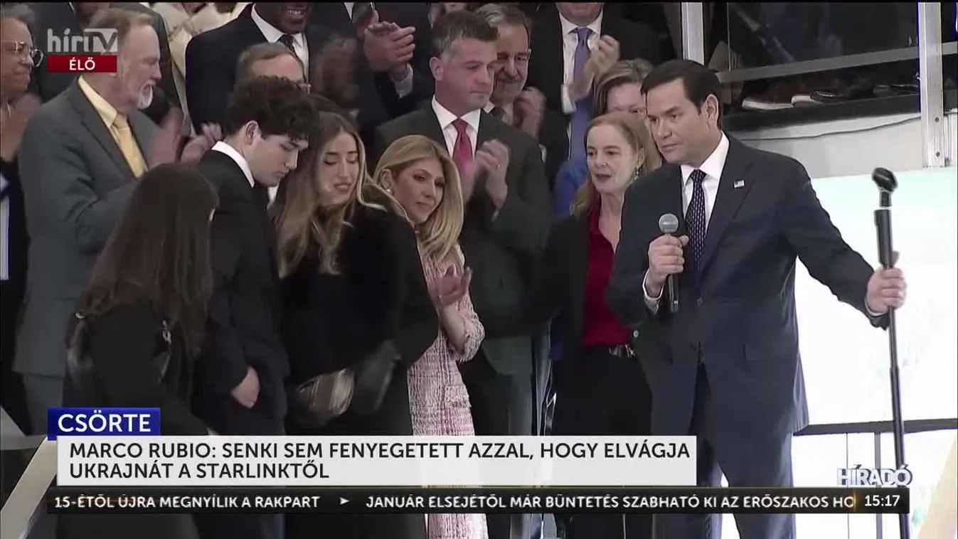 MARCO RUBIO: SENKI SEM FENYEGETETT AZZAL, HOGY ELVÁGJA UKRAJNÁT A STARLINKTŐL