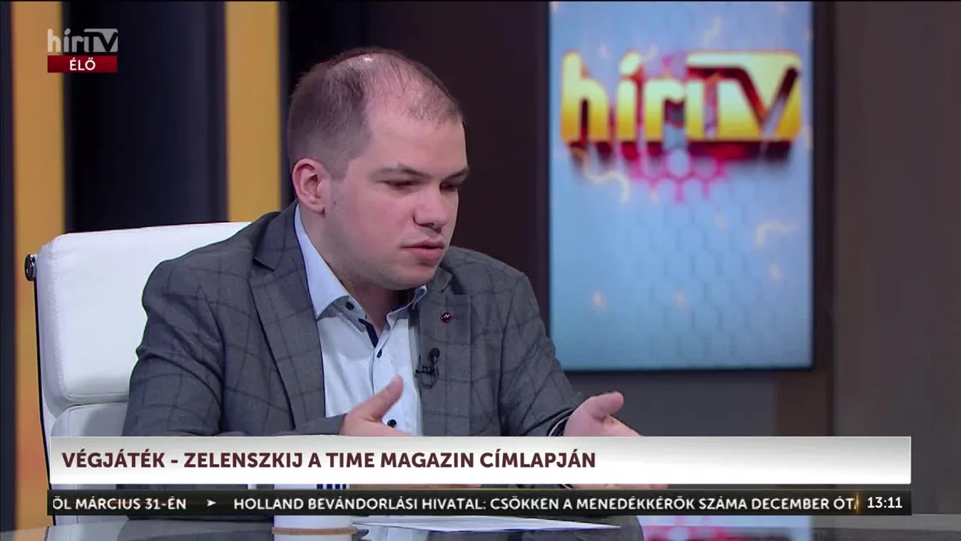 Láncreakció - Zelenszkij a Time magazin címlapjára került, Végjáték címszóval