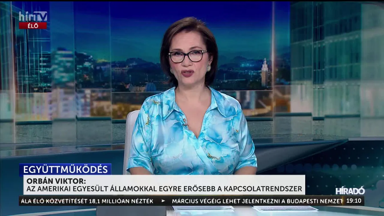 Orbán Viktor: Az Amerikai Egyesült Államokkal egyre erősebb a kapcsolatrendszer