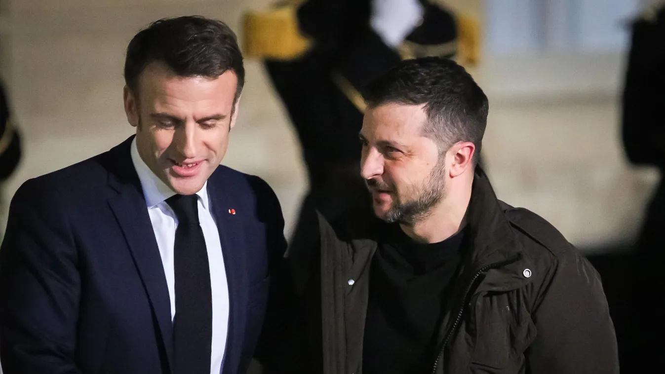 Zelenszkij nem keserű szájízzel ült le vacsorázni Párizsban