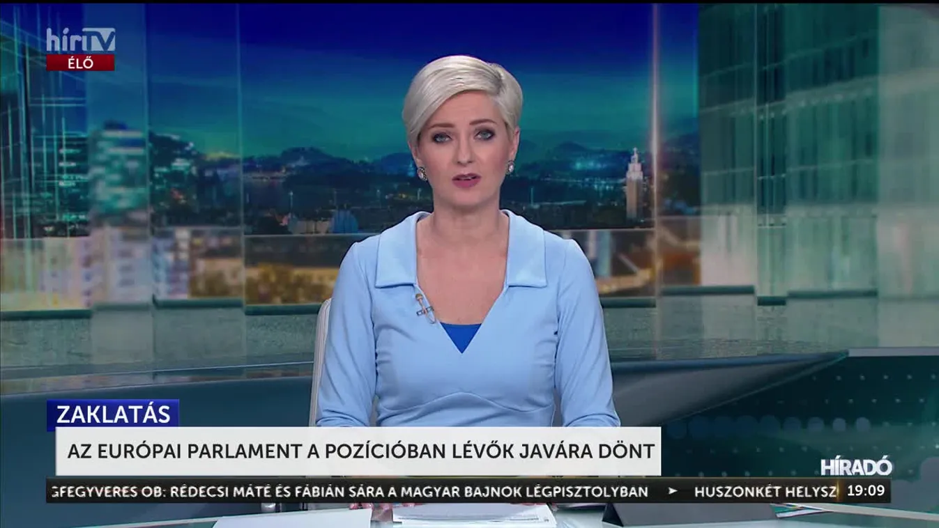 AZ EURÓPAI PARLAMENT A POZÍCIÓBAN LÉVŐK JAVÁRA DÖNT