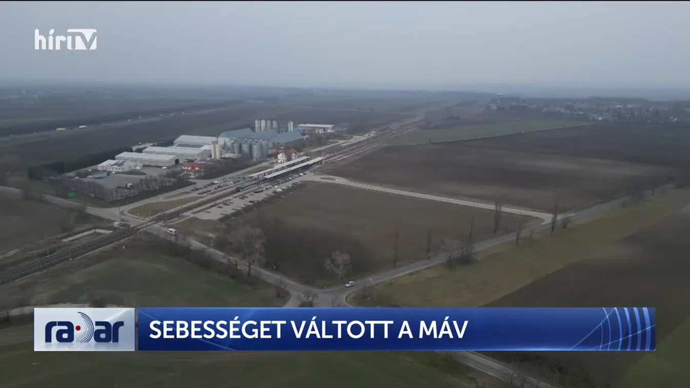SEBESSÉGET VÁLTOTT A MÁV