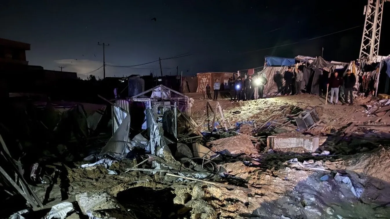 Megölték a Hamász vezetőjét a Gáza elleni izraeli csapásban