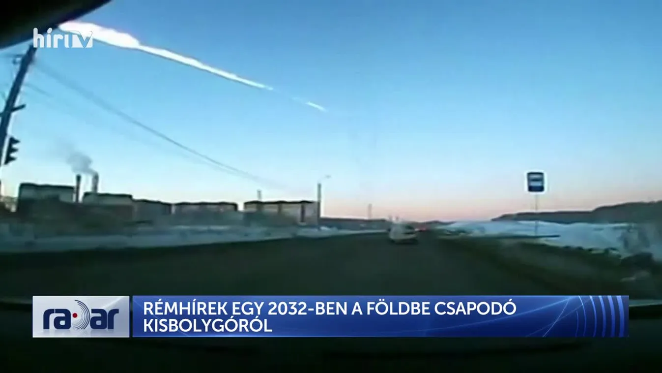 RÉMHÍREK EGY 2032-BEN A FÖLDBE CSAPODÓ KISBOLYGÓRÓL