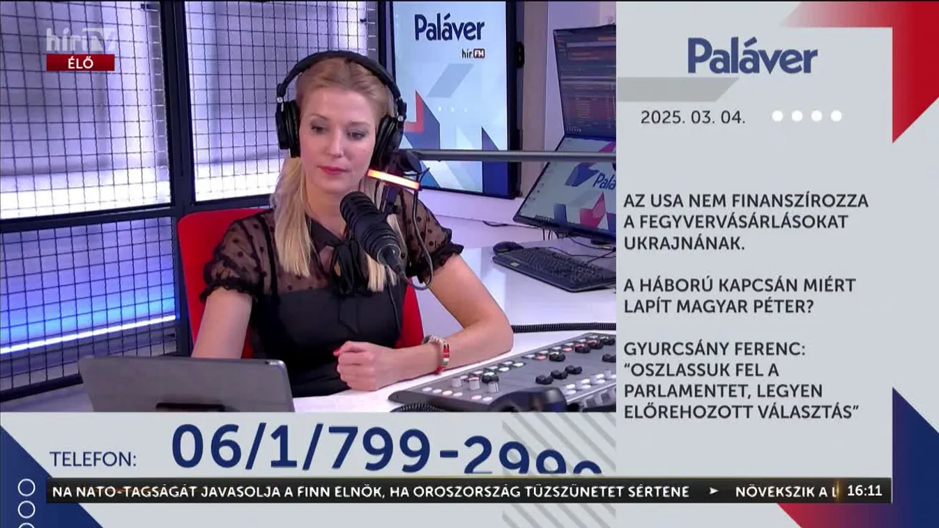 Paláver - Magyar Péter lapít a háború kapcsán is + videó