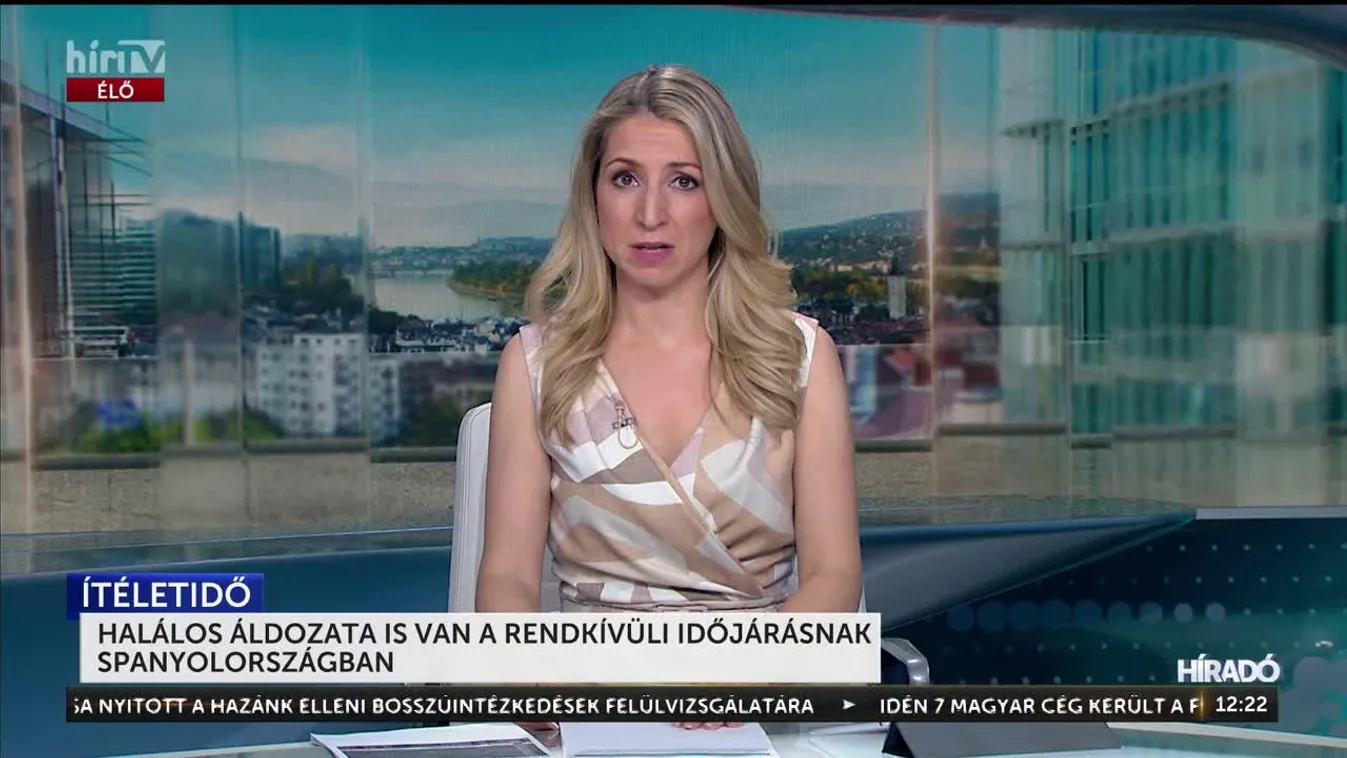 HALÁLOS ÁLDOZATA IS VAN A RENDKÍVÜLI IDŐJÁRÁSNAK SPANYOLORSZÁGBAN