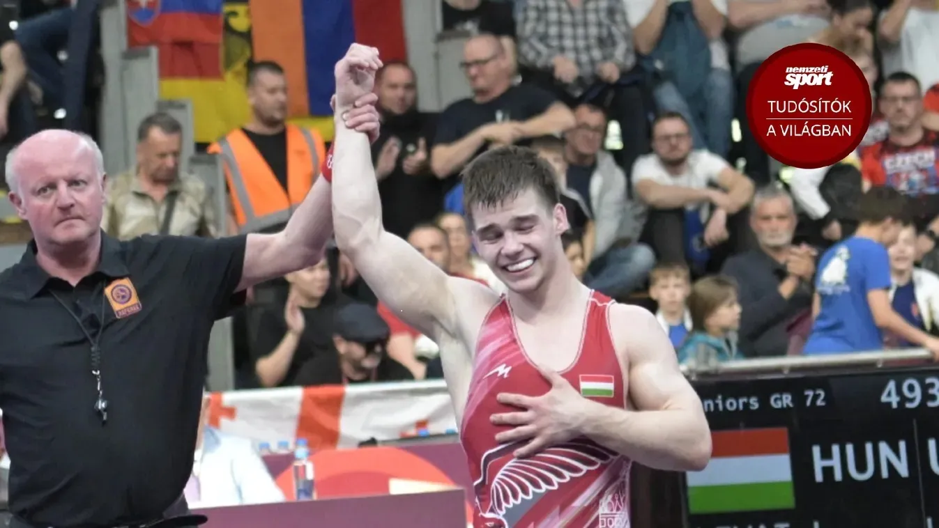 Letarolta ellenfeleit a 19 éves magyar birkózó, aranyérem lett a vége