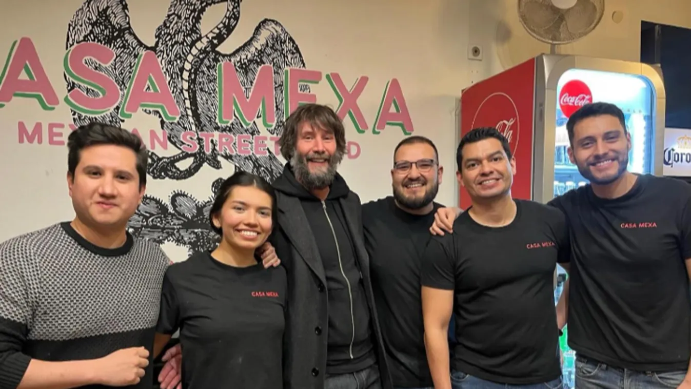 Keanu Reeves egy kis budapesti étteremben falatozott + videó