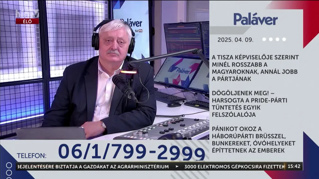 Paláver – Pánikot okoz a háborúpárti Brüsszel, bunkereket, óvóhelyeket építettnek az emberek