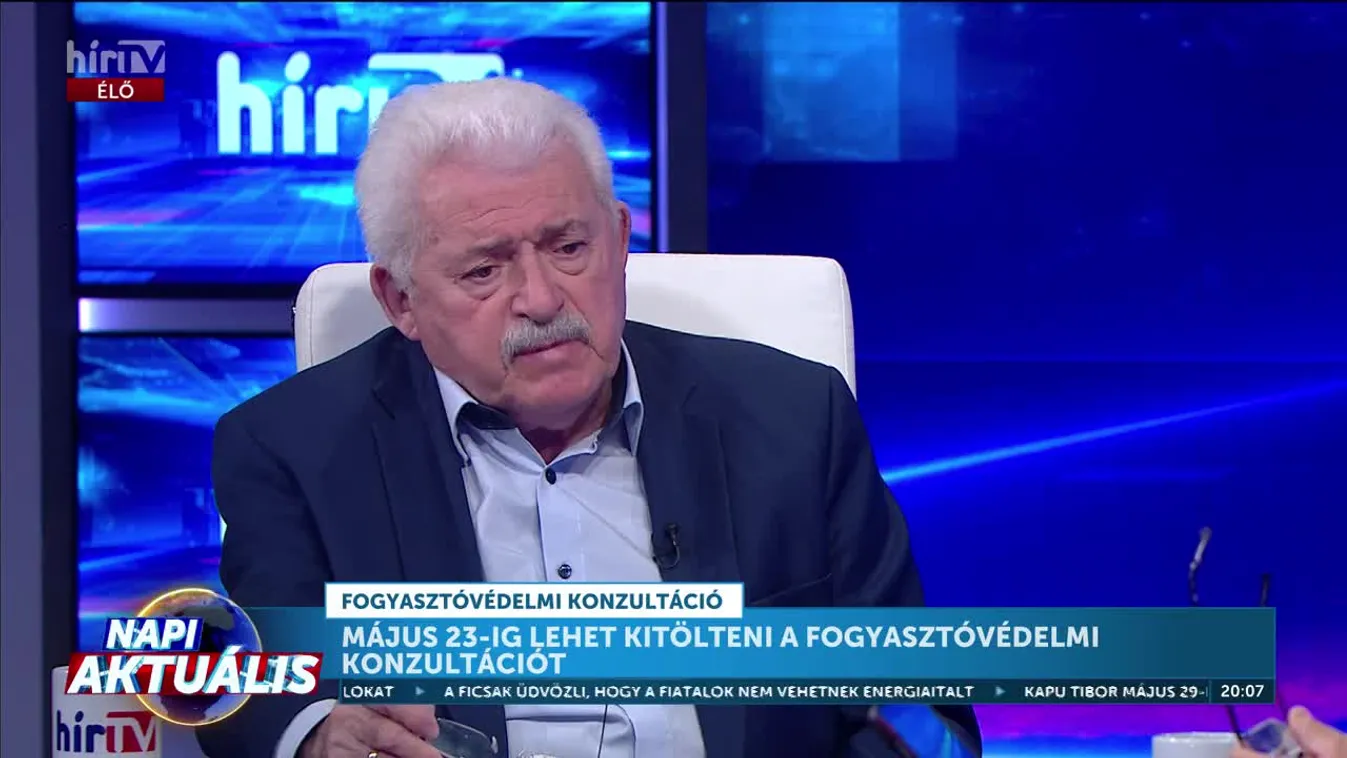 Napi aktuális - Fónagy János - Fogyasztóvédelmi konzultáció