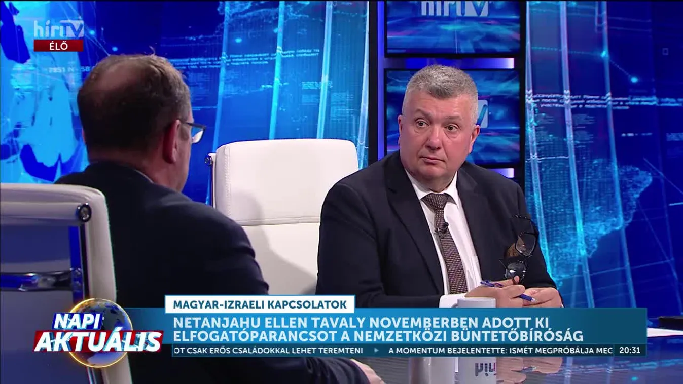 Napi aktuális - Csicsmann László - Magyarország nem fogja végrehajtani a Netanjahu elleni elfogatóparancsot