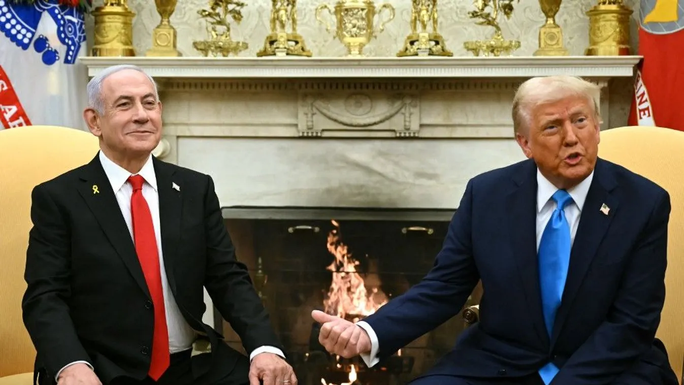 Netanjahu Orbántól mindjárt Trumphoz tart, megbeszélnivalójuk van