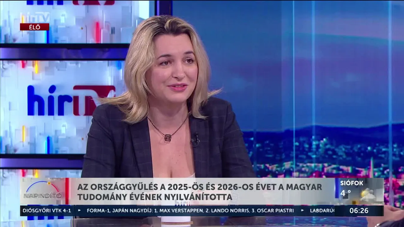 Az Országgyűlés a 2025-ös és 2026-os évet a magyar tudomány évének nyilvánította