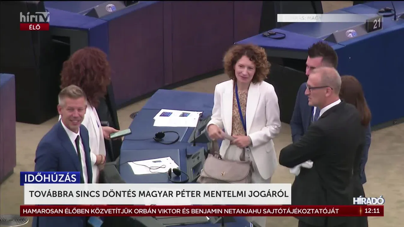 Még mindig nincs döntés Magyar Péter mentelmi jogáról + videó