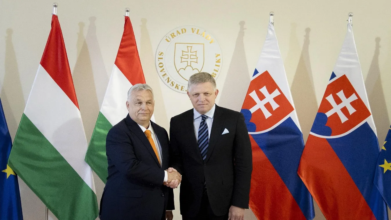 Orbán Viktor Robert Ficoval tárgyal