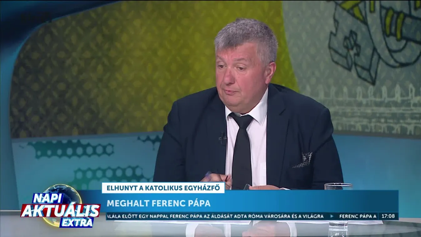 Agyvérzés okozhatta Ferenc pápa halálát