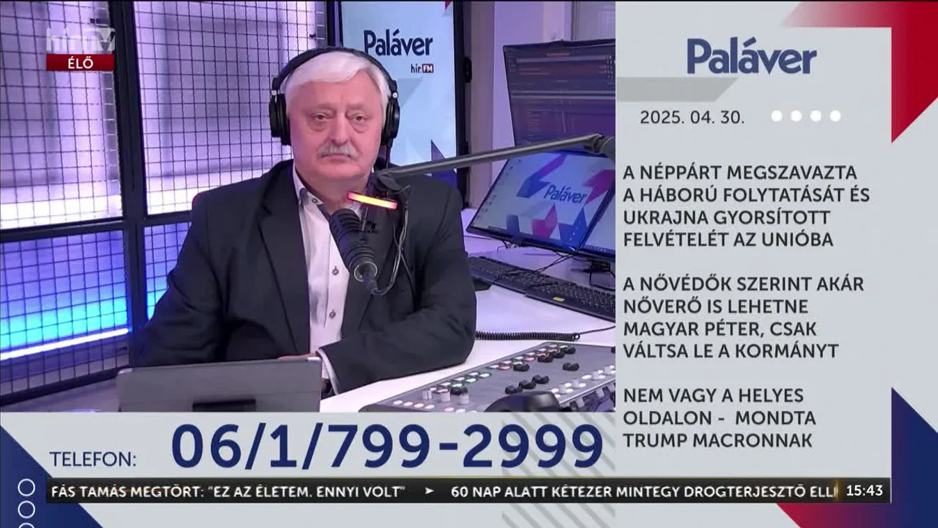 Paláver – Nem vagy helyes oldalon – mondta Trump Macronnak