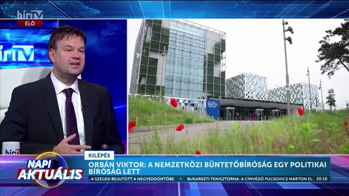 Napi aktuális - Cservák Csaba: A Nemzetközi Büntetőbíróság egy politikai bíróság lett + videó