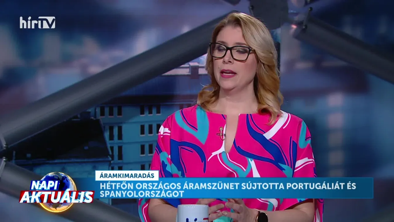 Napi aktuális - Hortay Olivér - Egy napelemparkból indulhatott az áramszünet