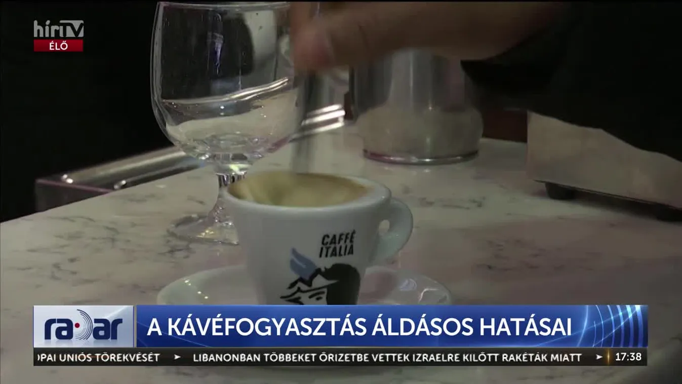 Radar – A kávéfogyasztás áldásos hatásai