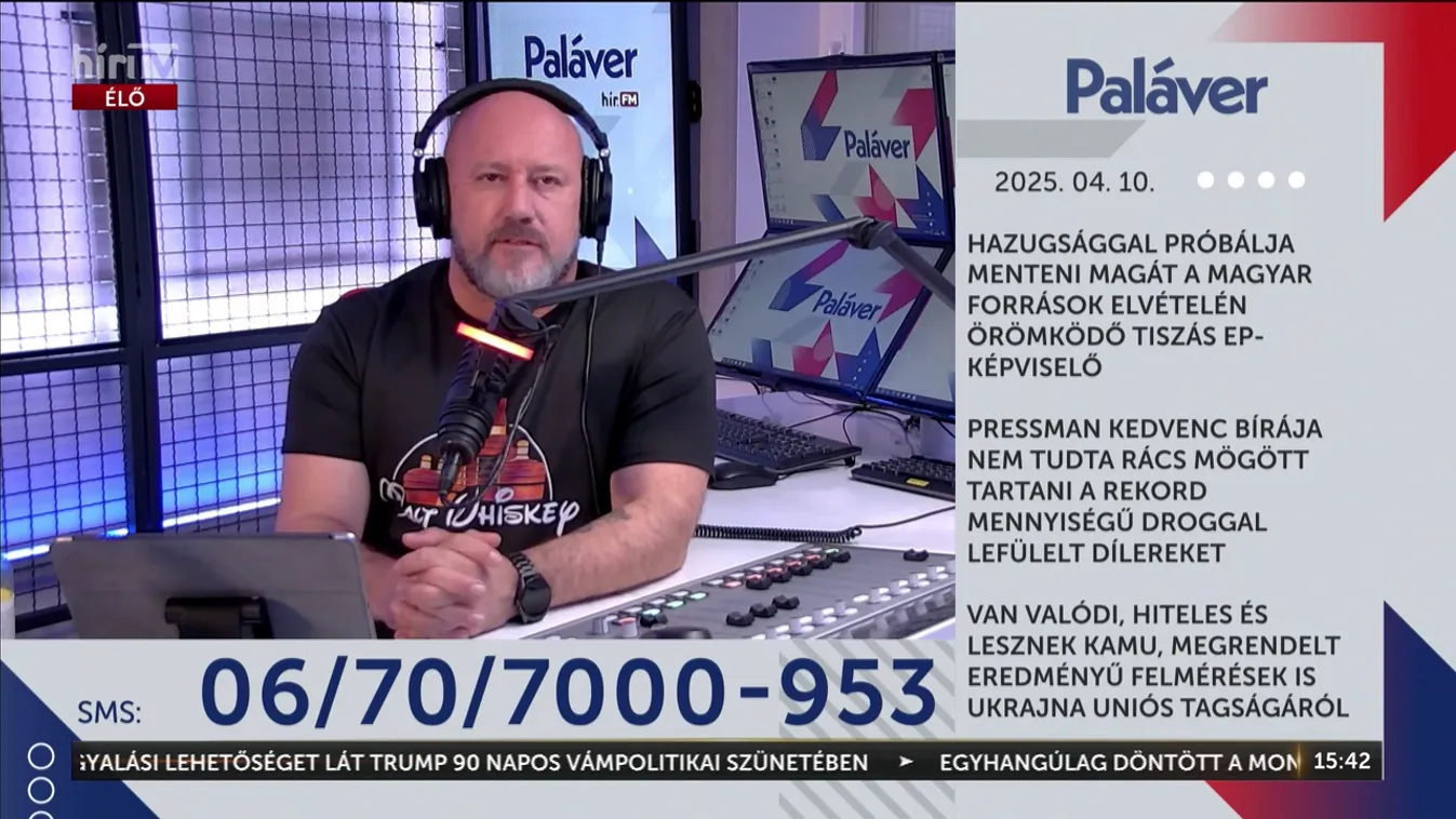 Paláver: Hazugsággal próbálja menteni magát a tiszás EP-képviselő + videó