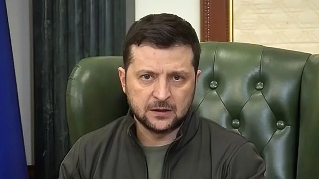Olyan tartalmú videóüzenetet küldött Zelenszkij, amilyenre eddig nem volt példa