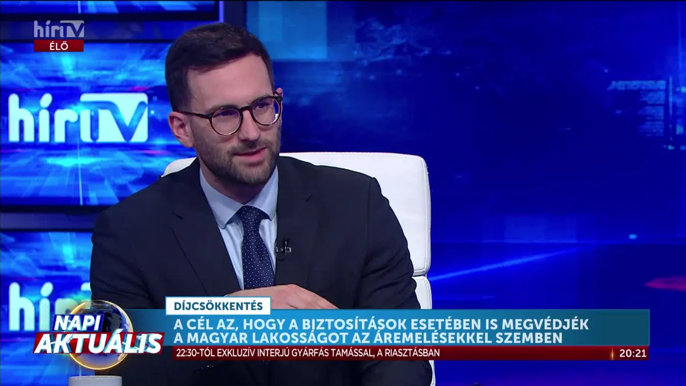 Napi aktuális - Palóc André: A nemzetgazdasági miniszter a biztosítótársaságok képviselőivel tárgyalt + videó