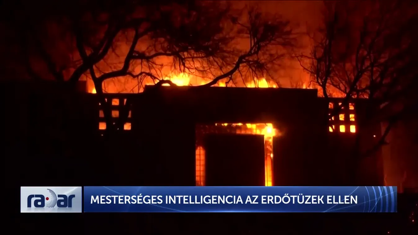 Radar - Mesterséges intelligencia az erdőtüzek ellen