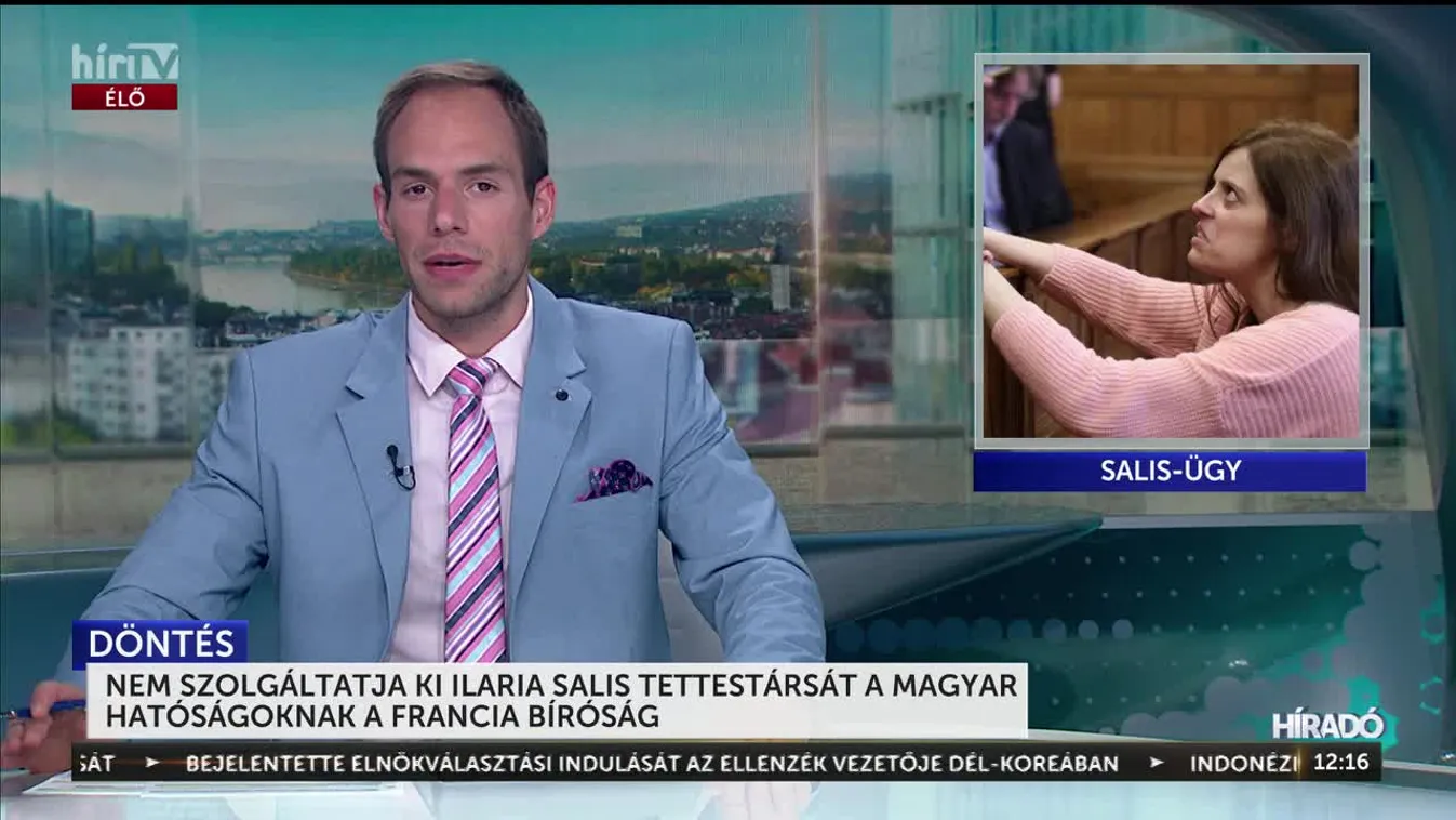 NEM SZOLGÁLTATJA KI ILARIA SALIS TETTESTÁRSÁT A MAGYAR HATÓSÁGOKNAK A FRANCIA BÍRÓSÁG