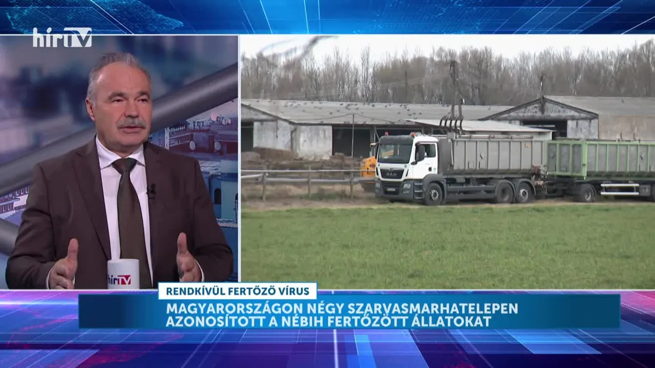 Napi aktuális - Nagy István - Járványügyi nyomozás zajlik a ragadós száj- és körömfájás fertőzés miatt