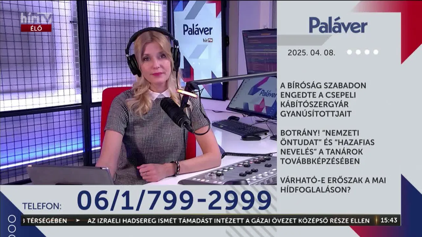 Paláver – Várható-e erőszak a mai hídfoglaláson?