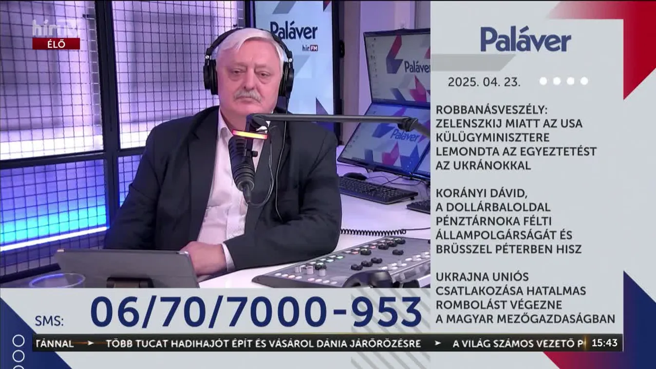 Paláver – Zelenszkij miatt az USA külügyminisztere lemondta az egyeztetést az ukránokkal -