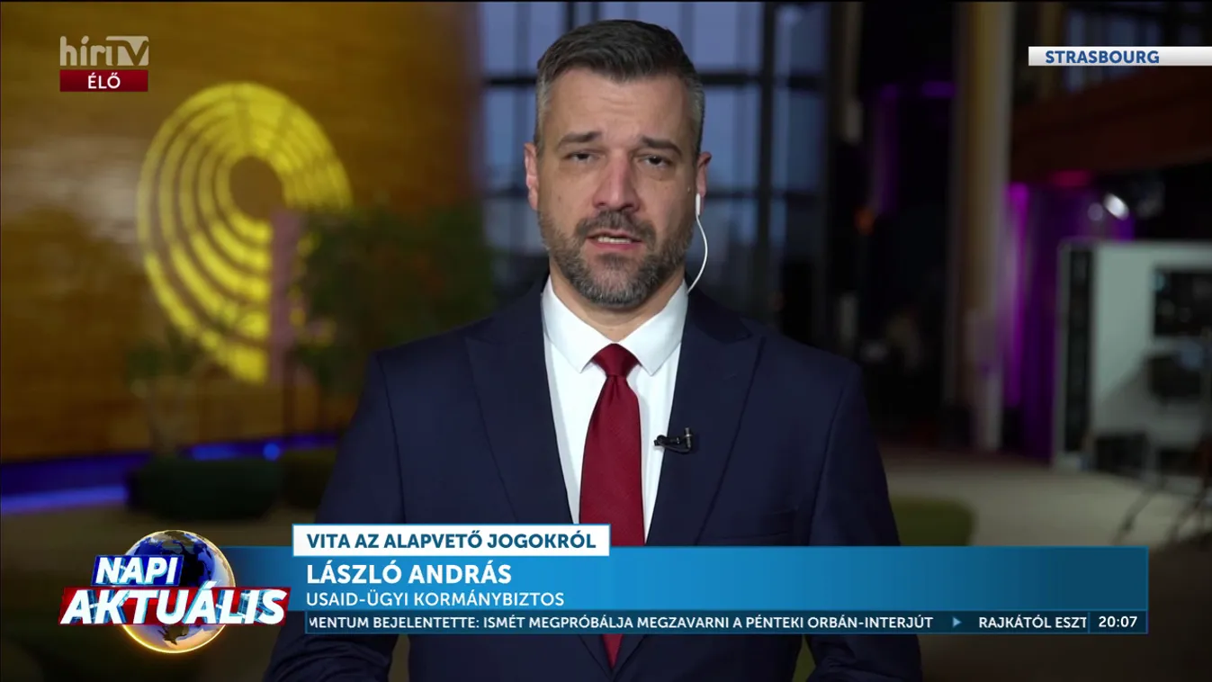 Napi Aktuális – László András: Magyarországra rá akarják erőltetni a genderideológiát + videó