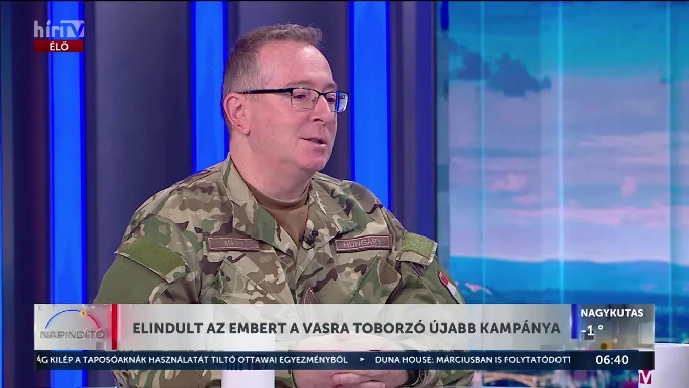 Elindult az embert a vasra toborzó újabb kampánya