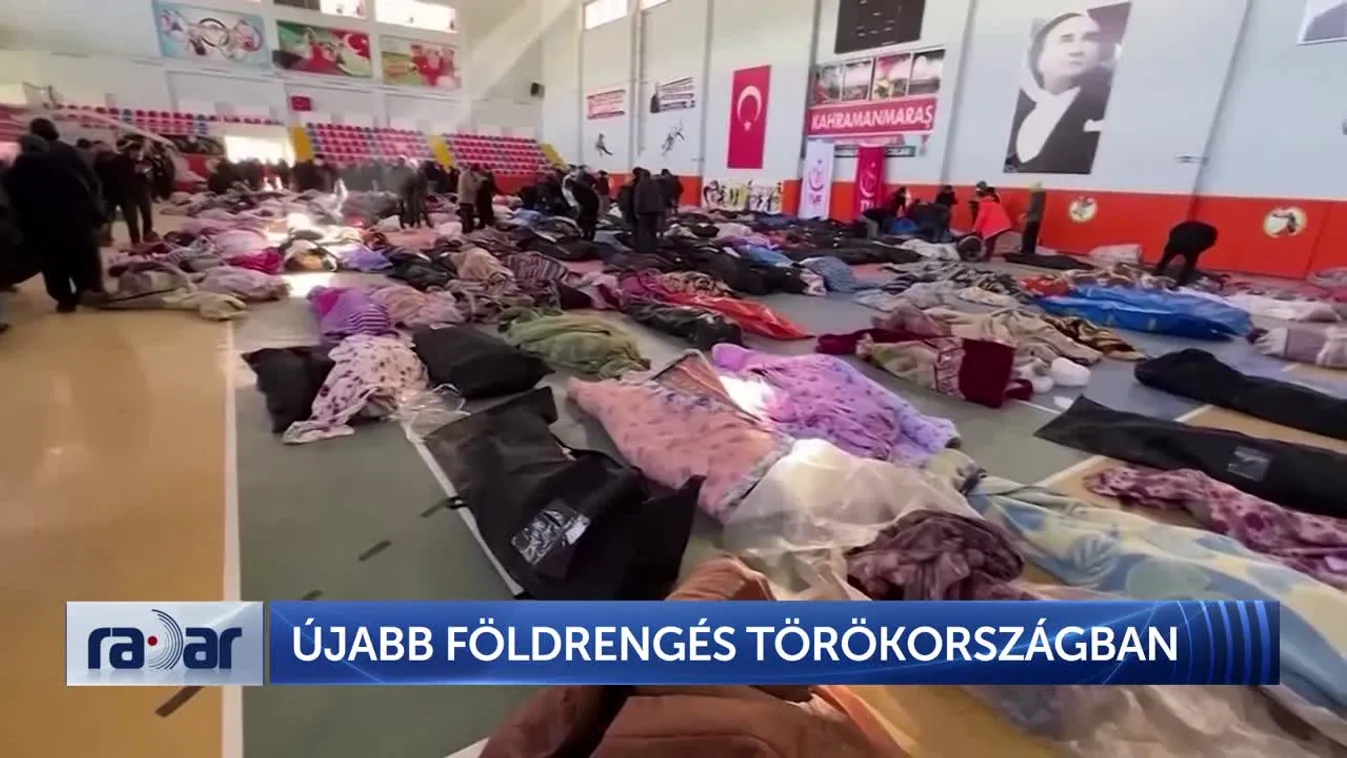 Radar - Újabb földrengés Törökországban