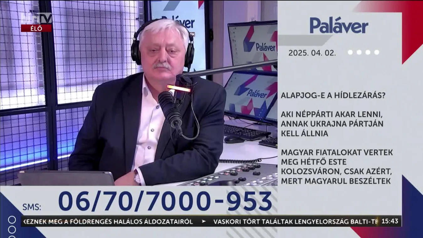 Paláver – Alapjog-e a hídlezárás?