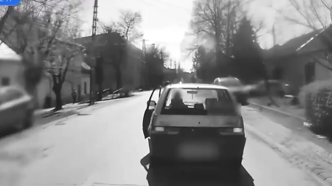 60 ember életét veszélyeztette az agresszív sofőr  + videó