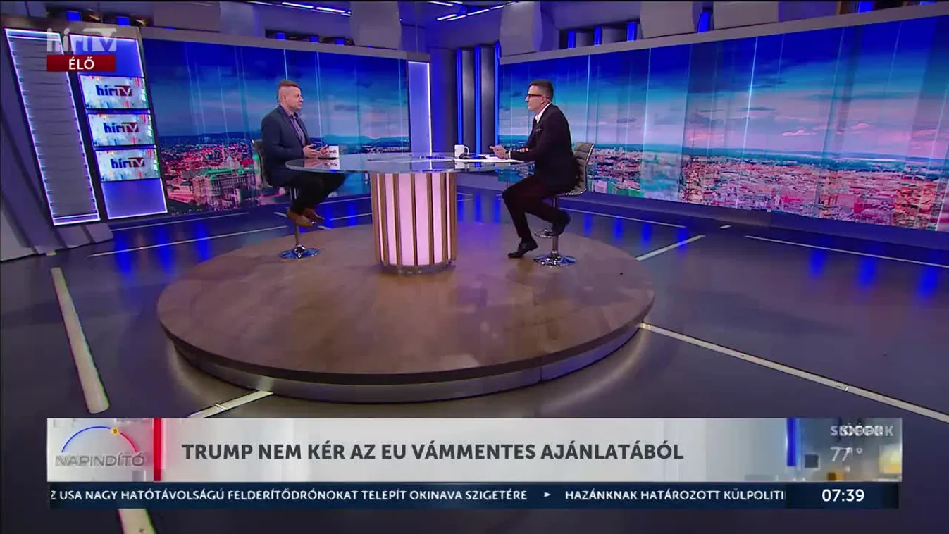 TRUMP NEM KÉR AZ EU VÁMMENTES AJÁNLATÁBÓL