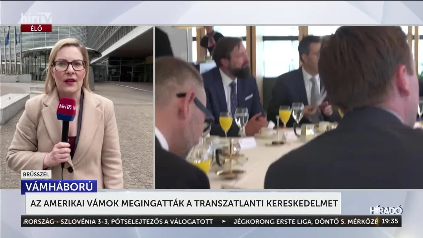 Az amerikai vámok megingatták a transzatlanti kereskedelmet + videó