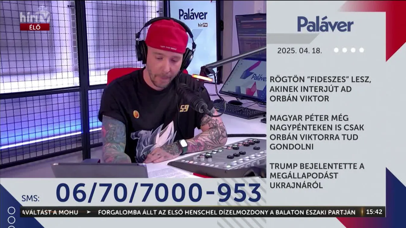 Paláver – Rögtön „fideszes” lesz, akinek interjút ad Orbán Viktor