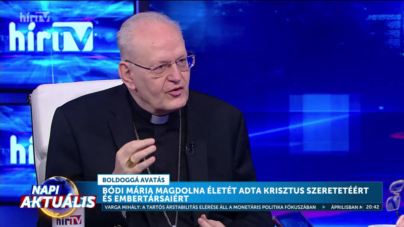 Napi Aktuális – Bódi Mária Magdolna életét adta Krisztus szeretetéért és embertársaiért + videó