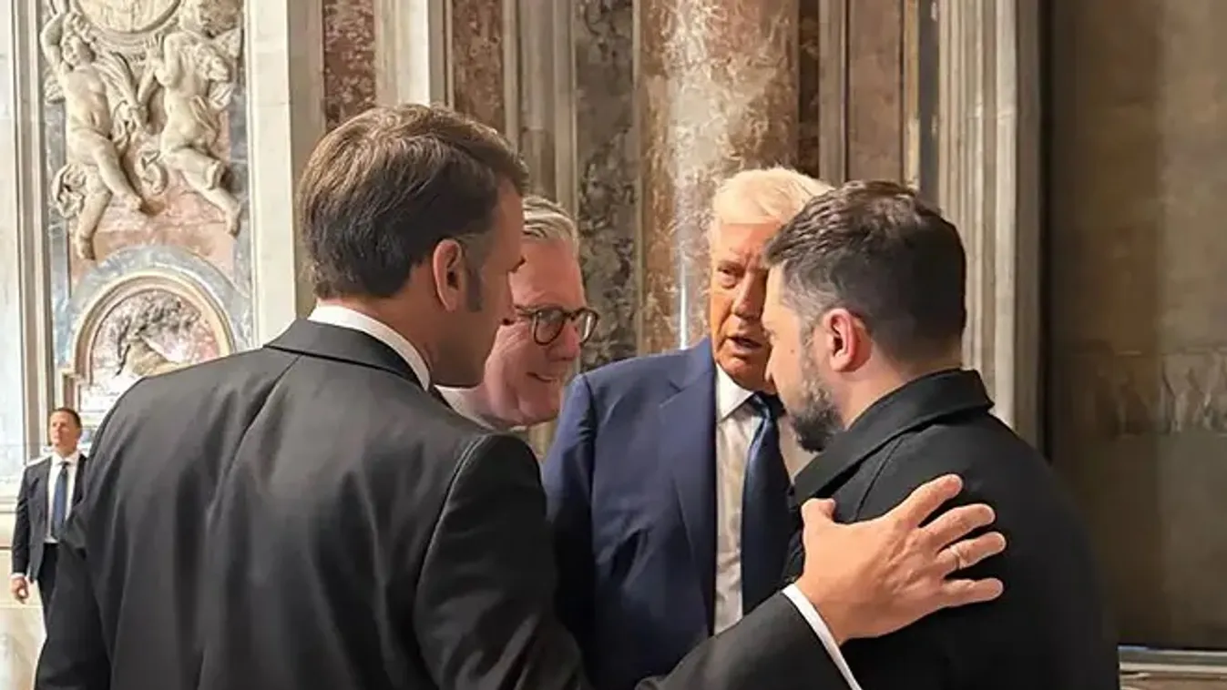 Donald Trump amerikai elnök határozottan helyre tette Emmanuel Macron francia államfőt  + videó